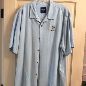 Disney Parks collection by Tommy Bahama Shirt with tropical Mickey Mouse